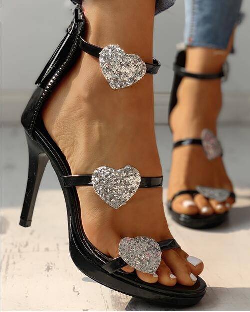 Luxury Love Heeled Sandal