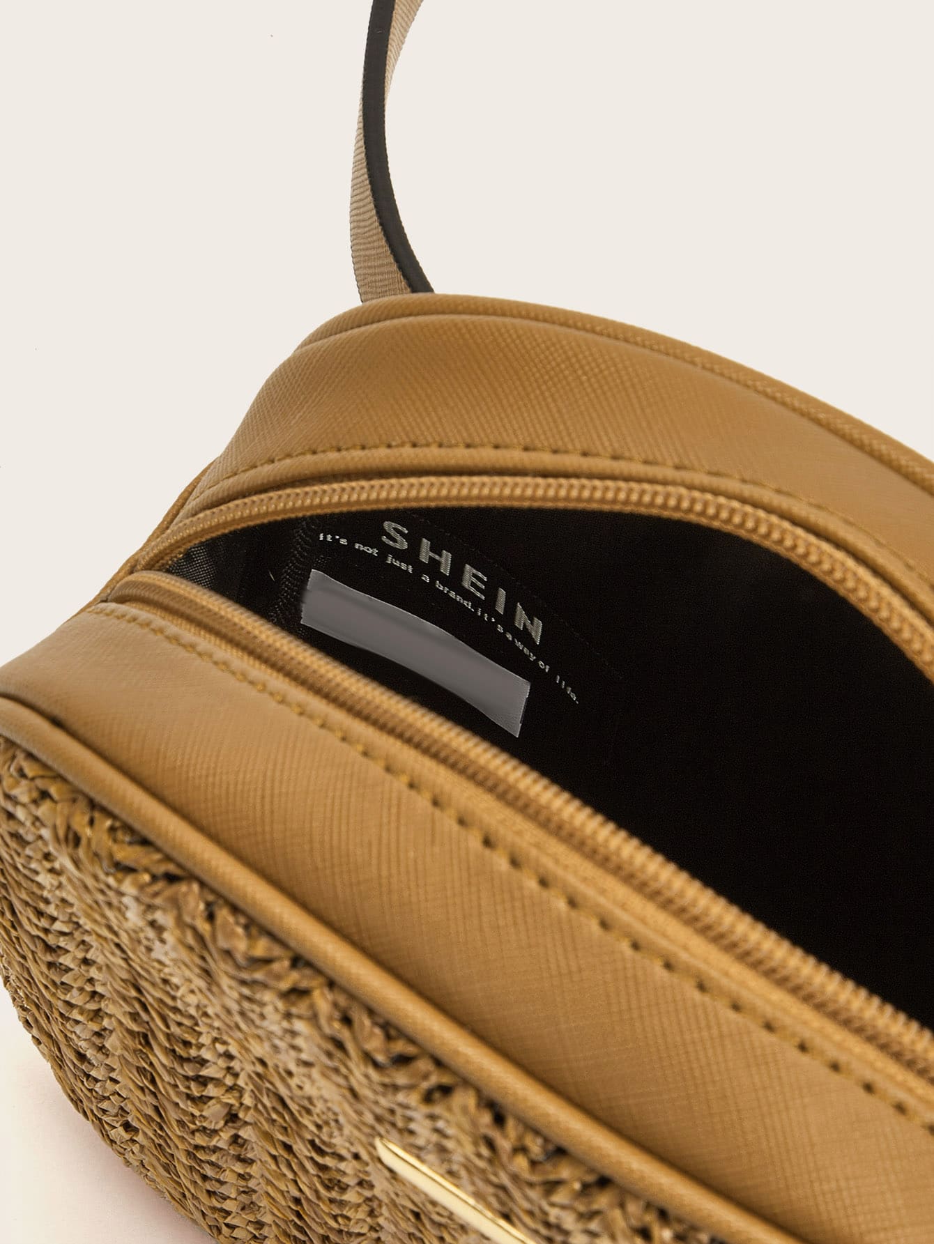 Woven Detail Fanny Pack