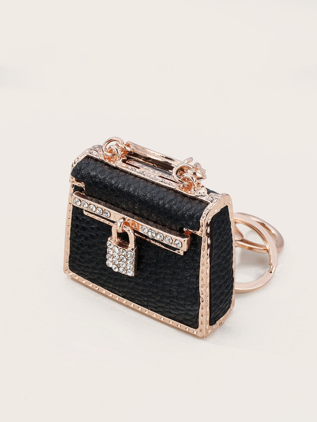 Rhinestone Decor Bag Shaped Bag Charm