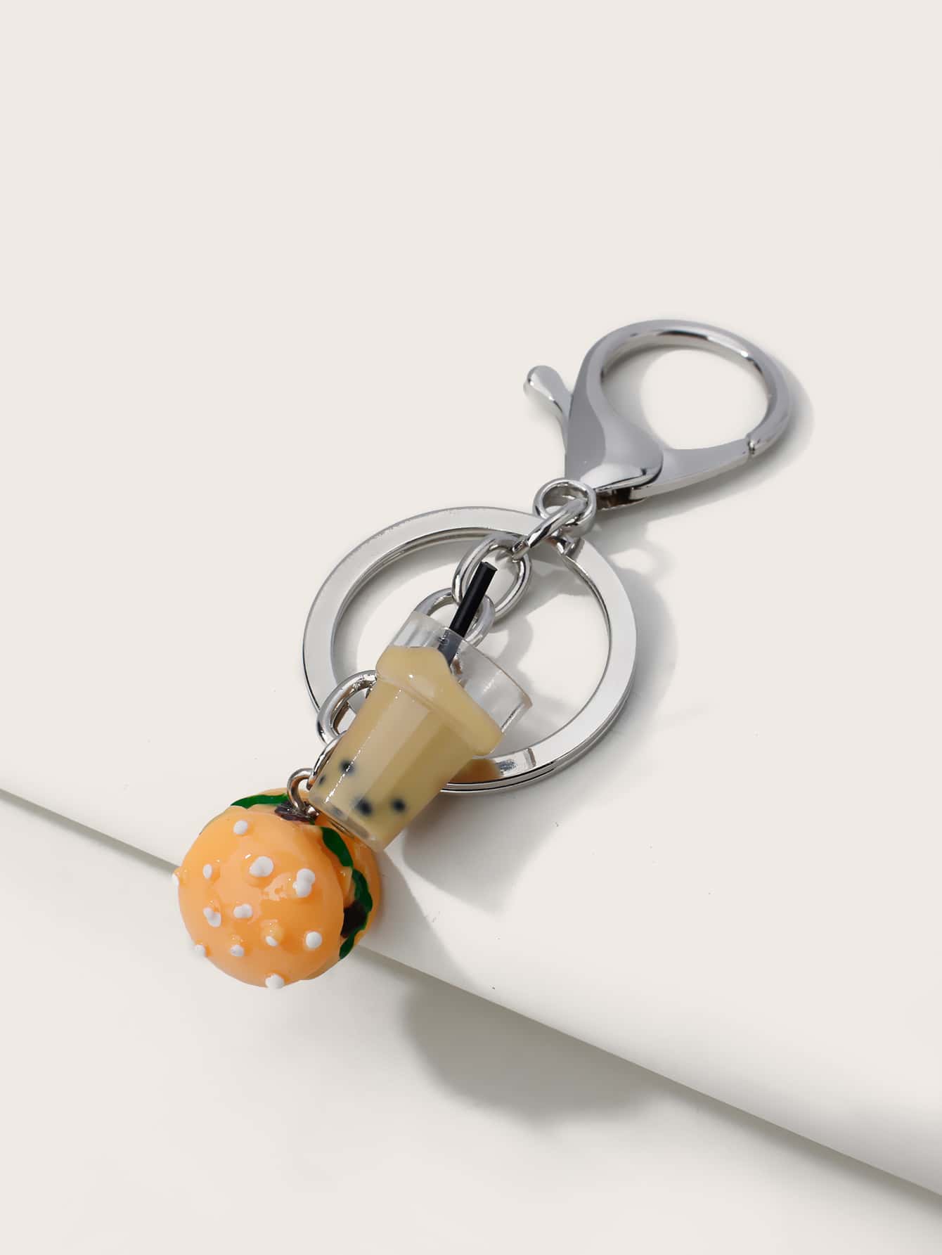 Hamburger Design Bag Charm