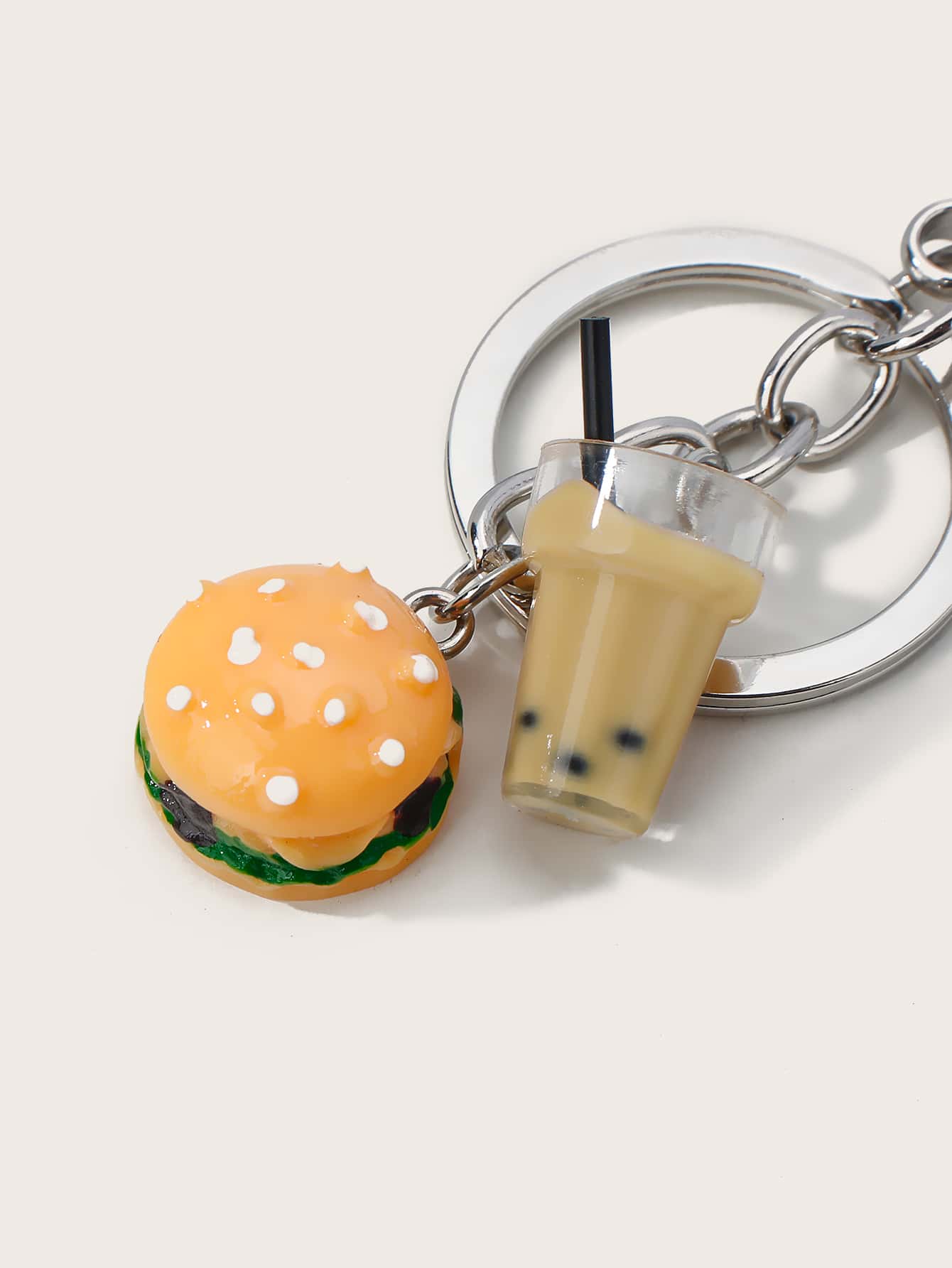 Hamburger Design Bag Charm