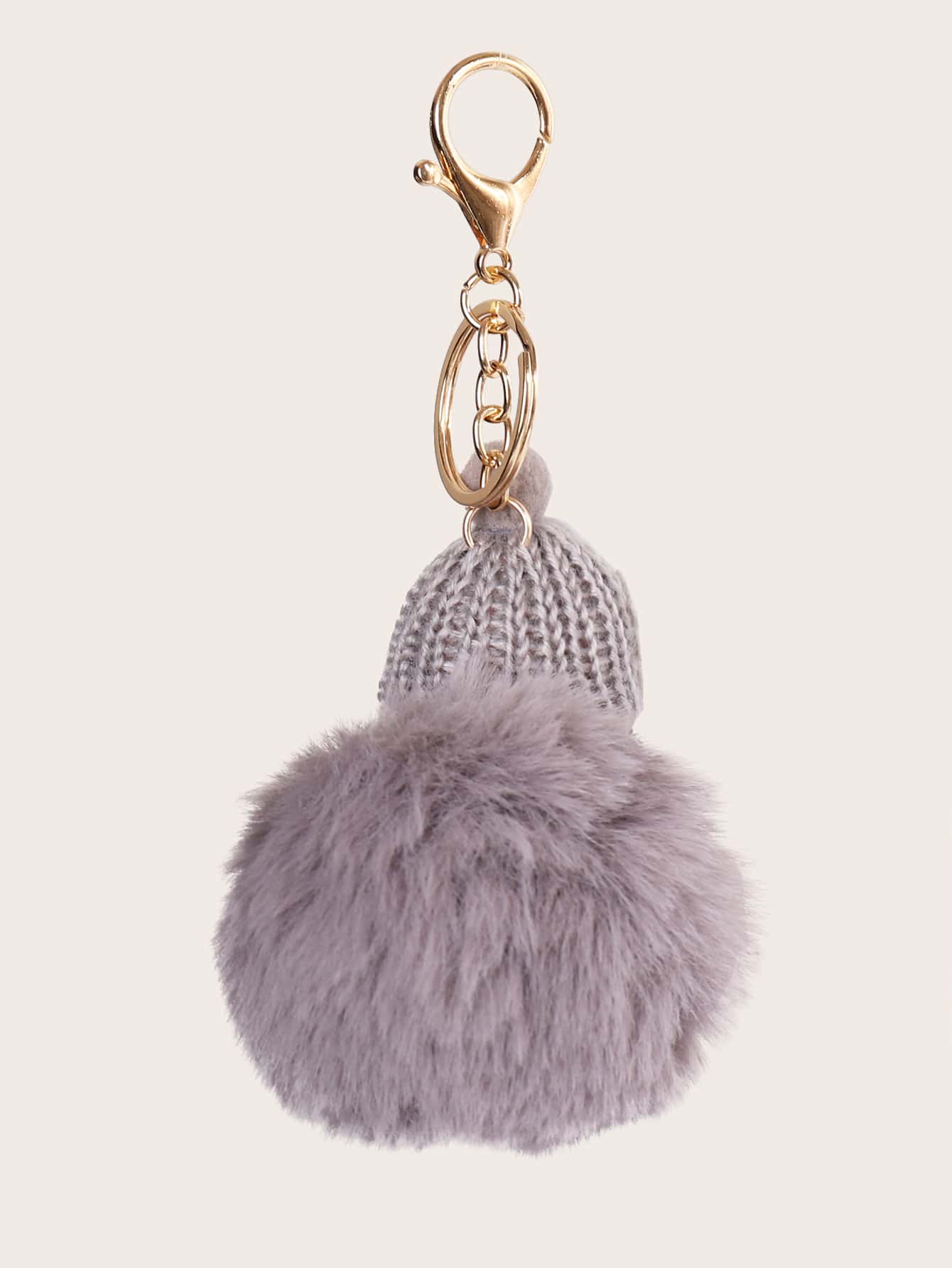 Fluffy Doll Design Bag Charm