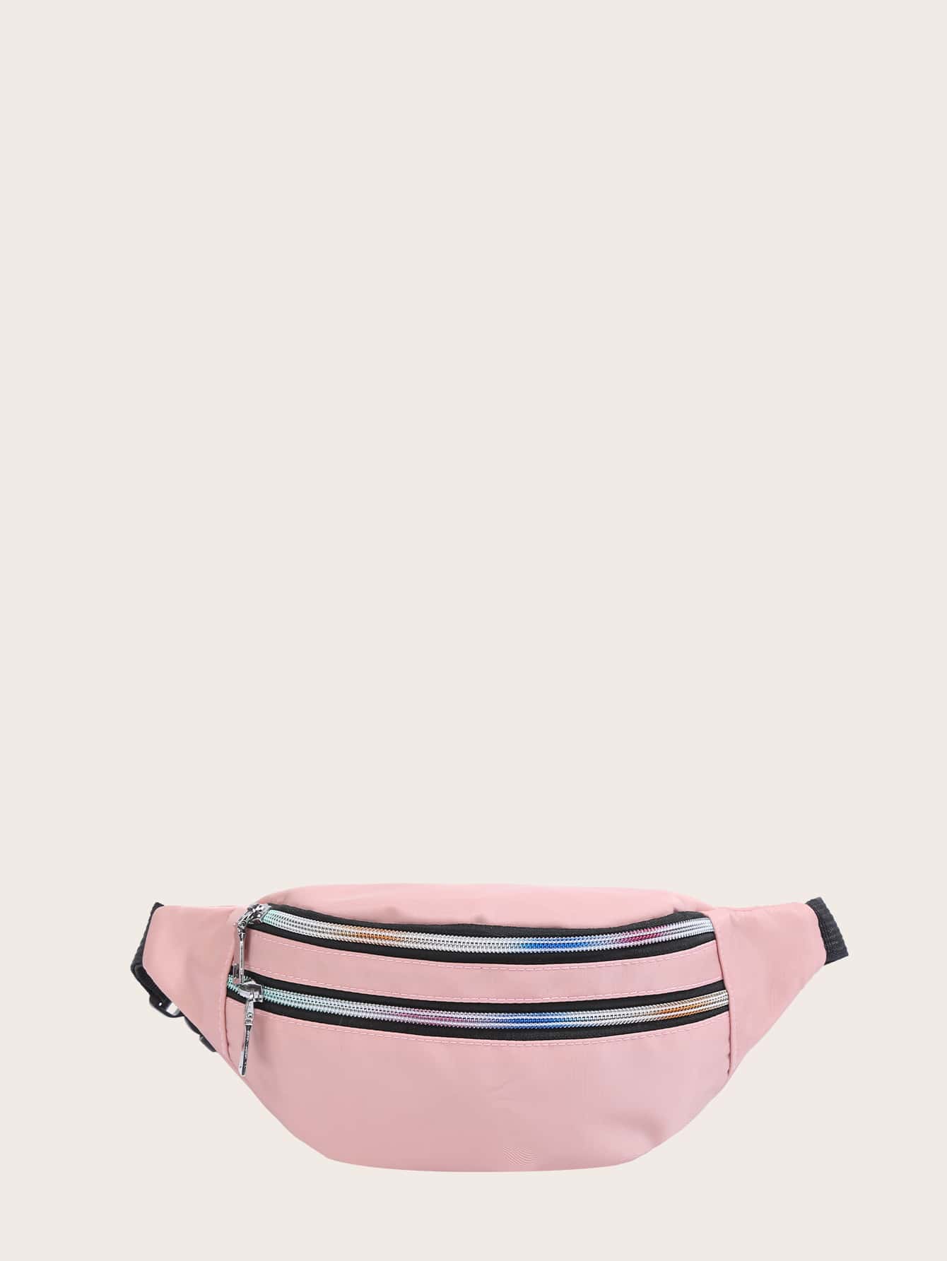 Dual Zip-Up Fanny Pack