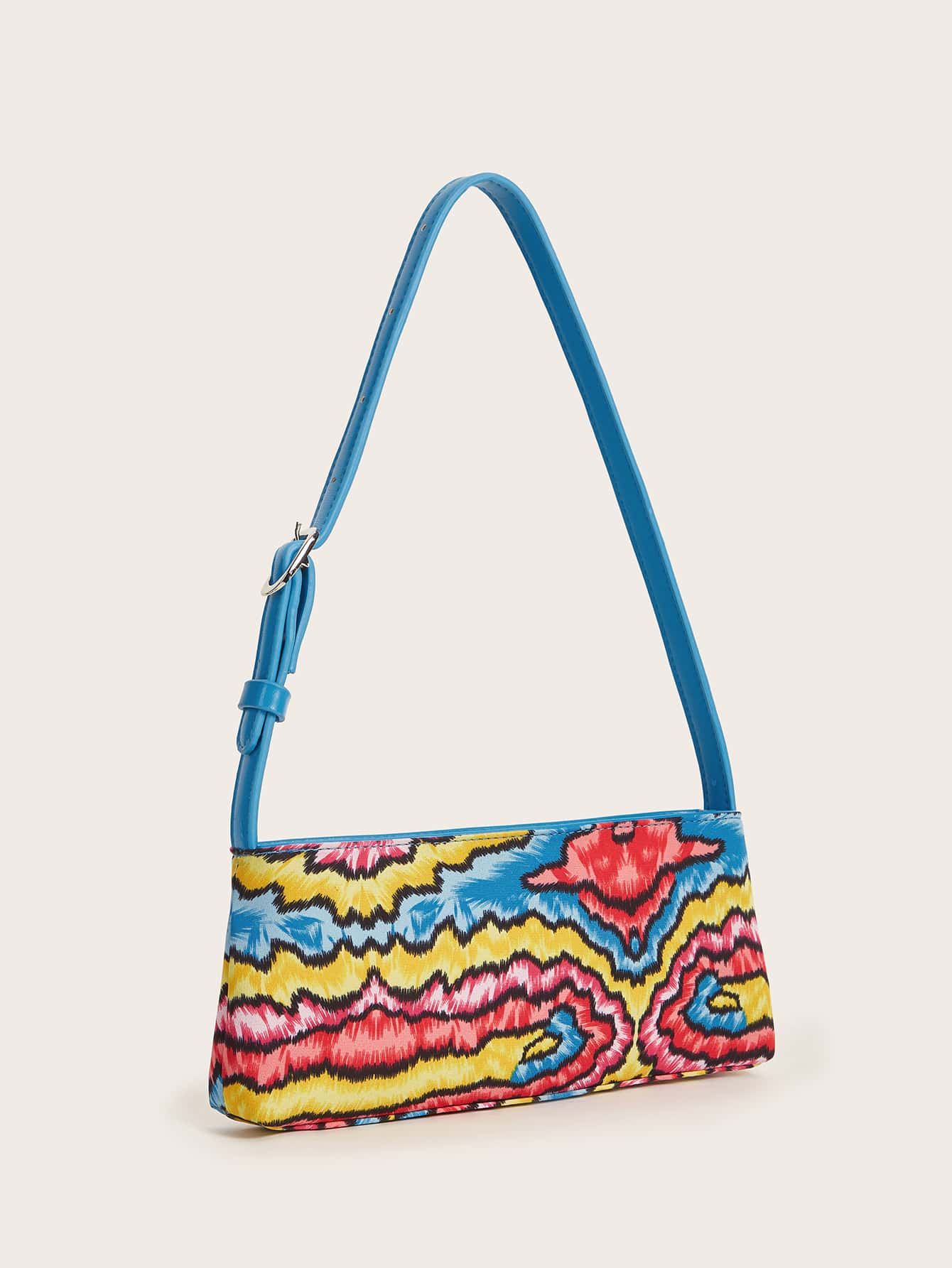 Color Block Shoulder Bag