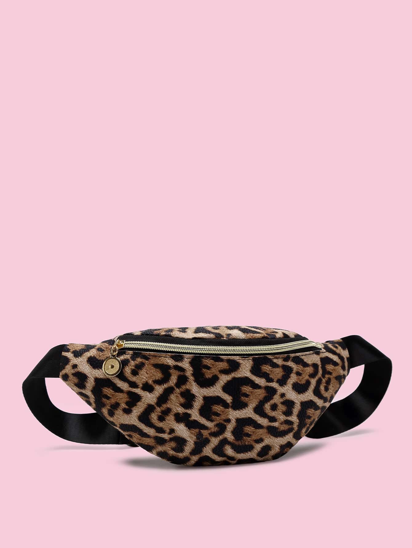 Leopard Print Fanny Pack