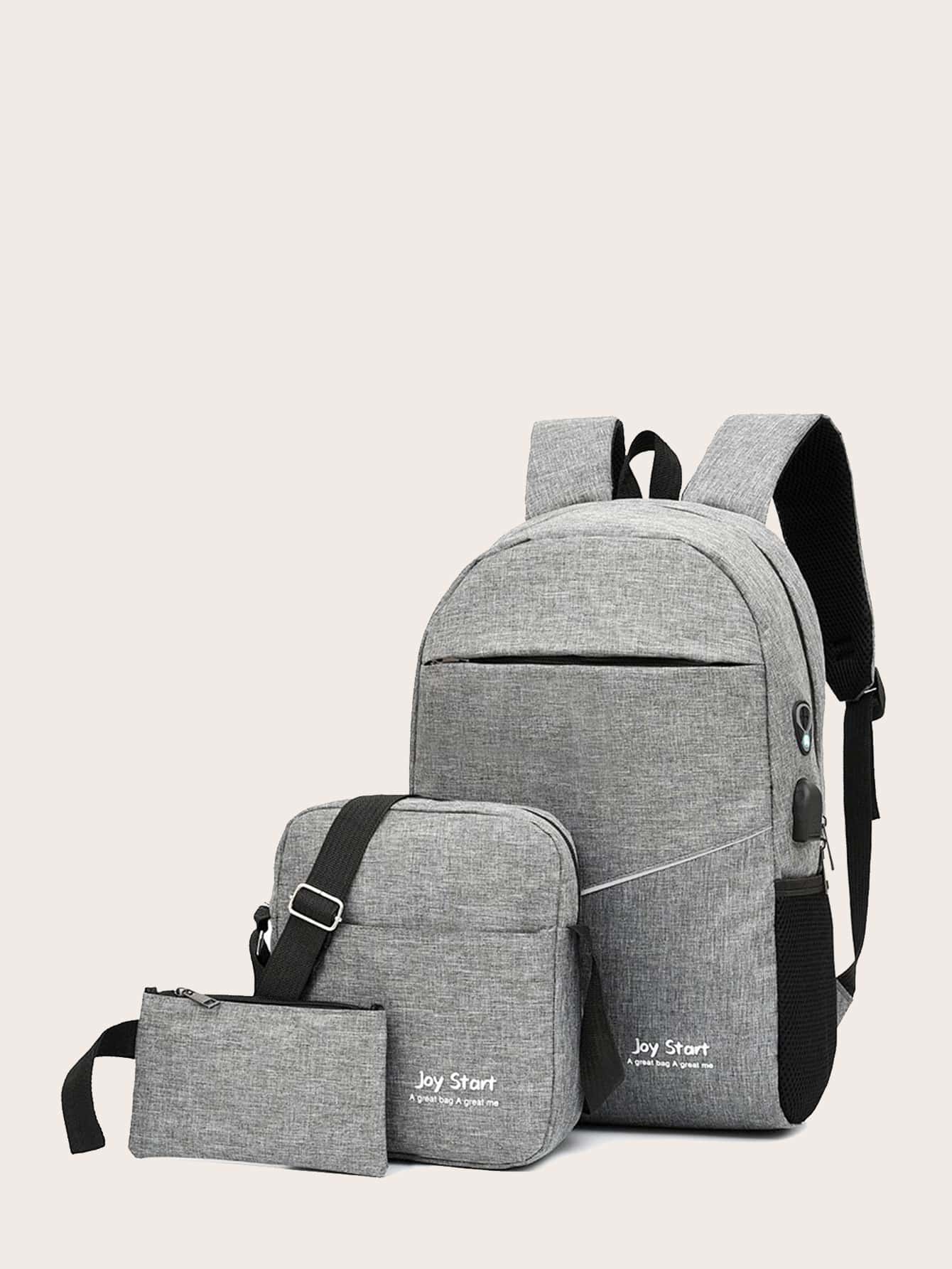 3pcs Large Capacity Backpack Set