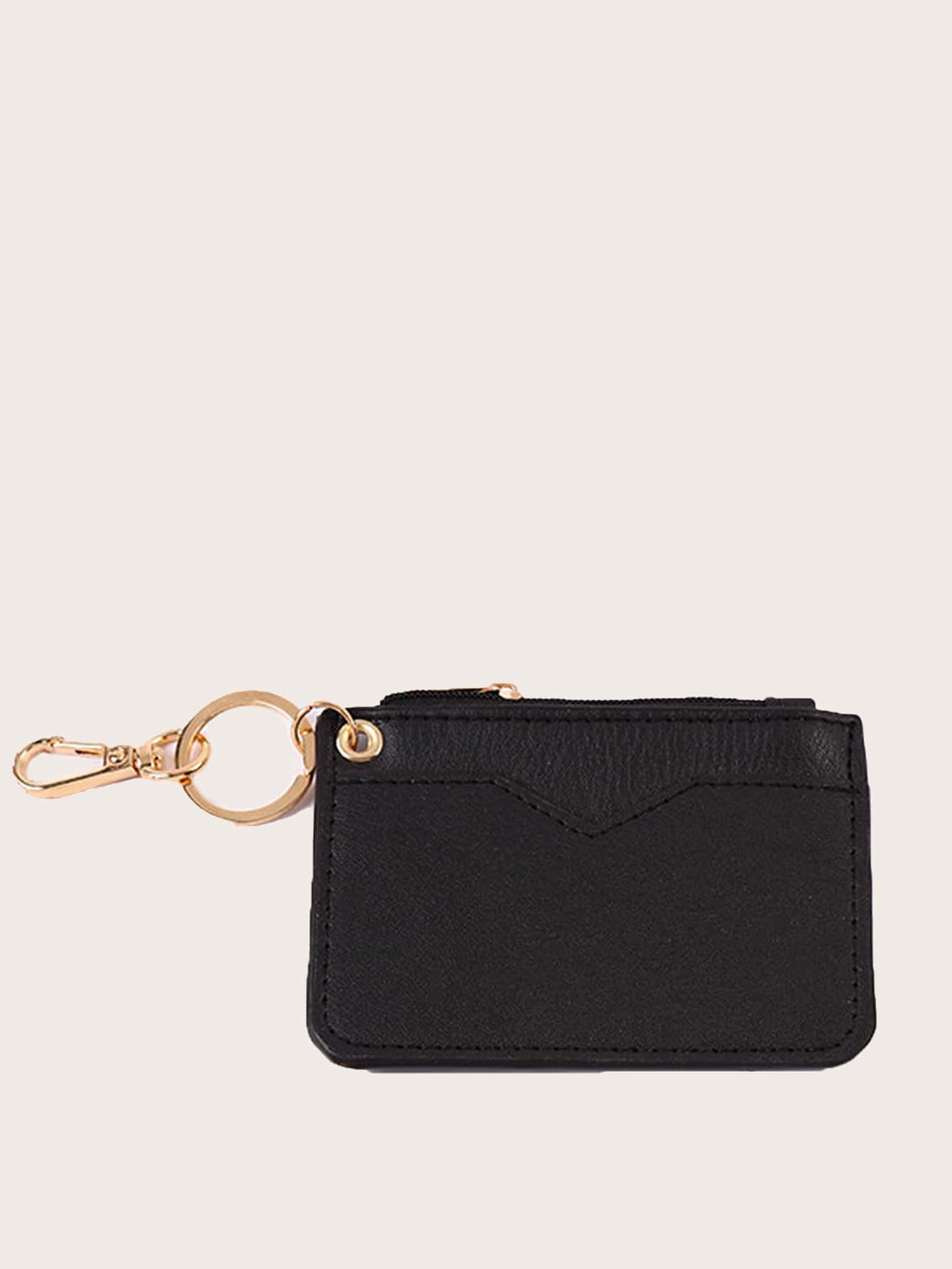 Minimalist Card Holder Design Bag Charm