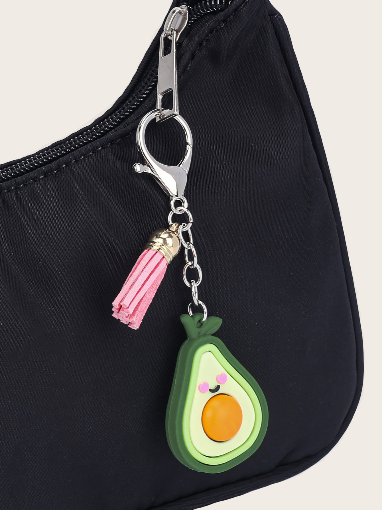 Avocado Design Bag Charm