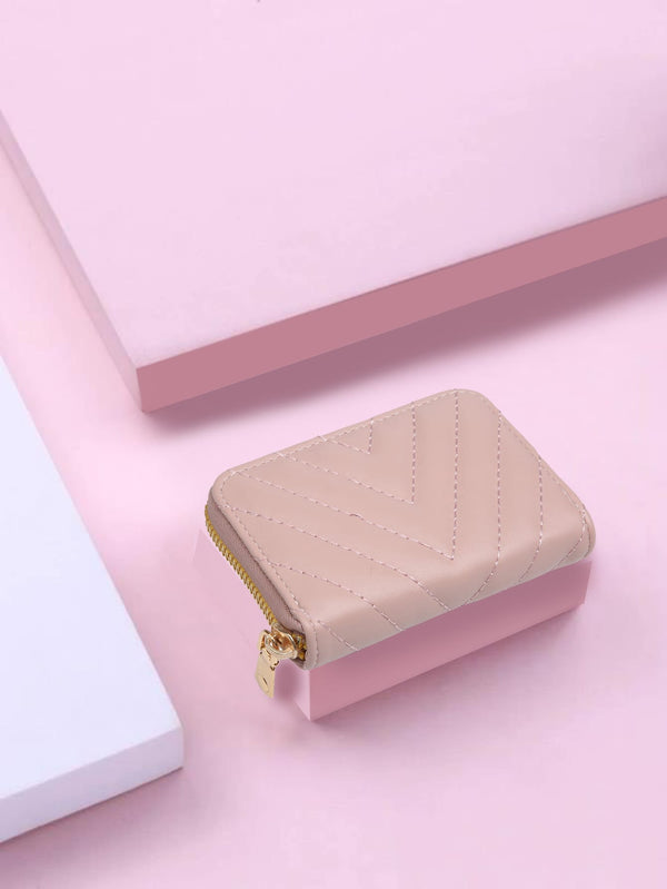 Minimalist Quilted Small Wallet