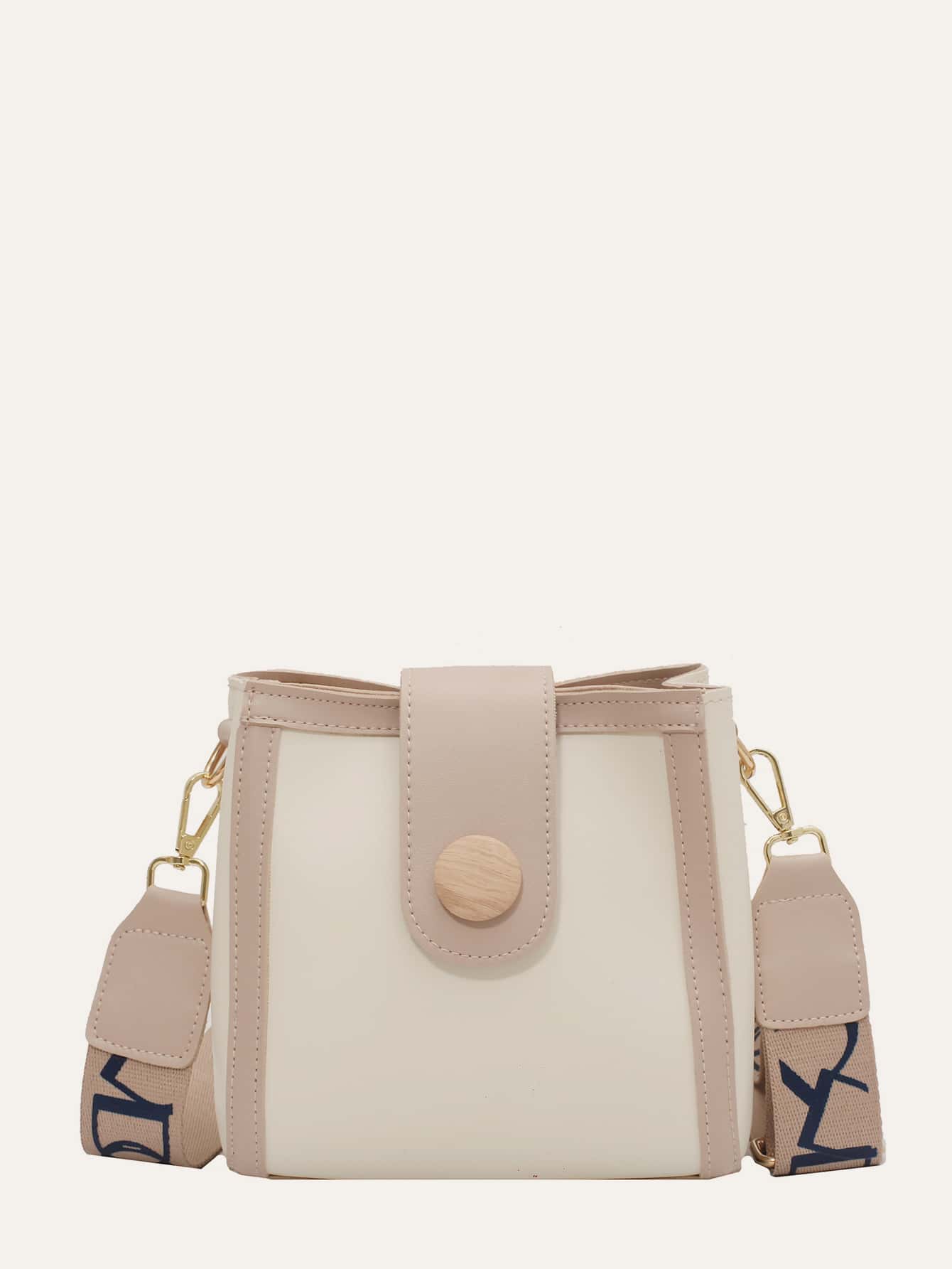 Two Tone Crossbody Bag