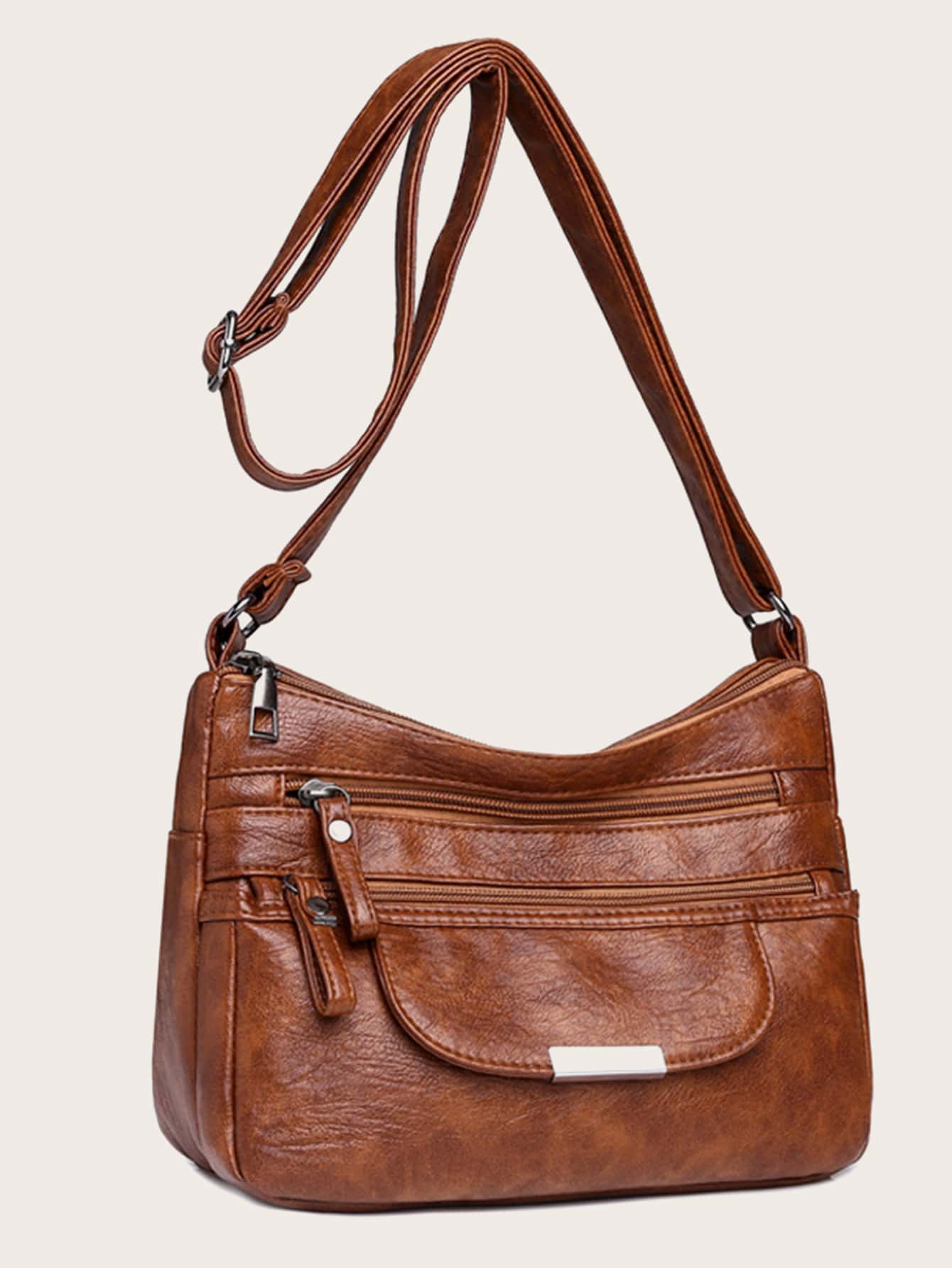 Vintage Design Crossbody Bag