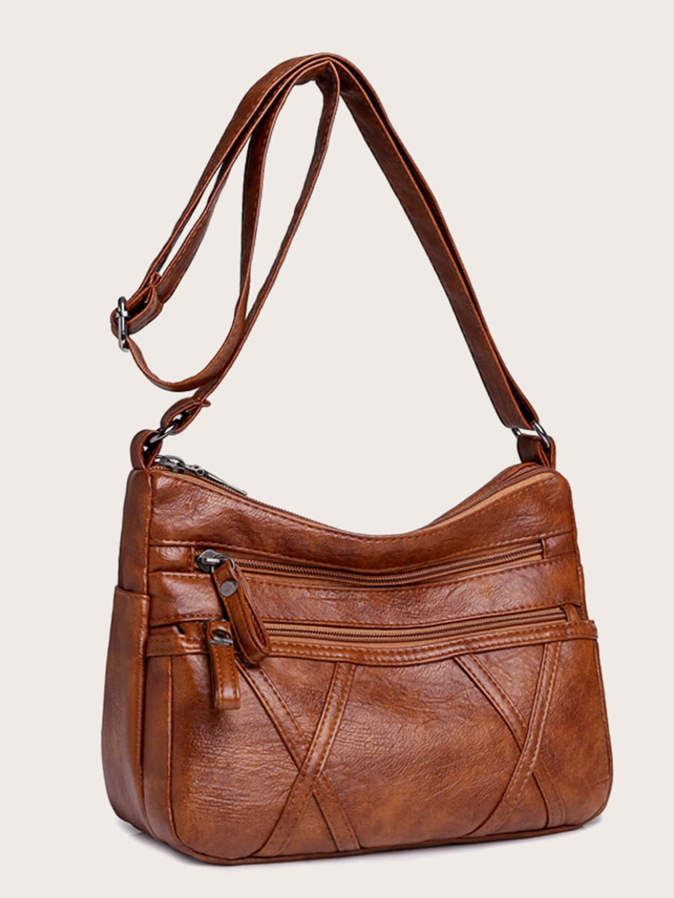 Vintage Design Crossbody Bag