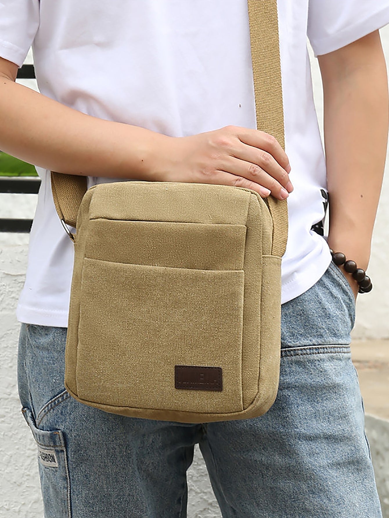 Men Minimalist Crossbody Bag