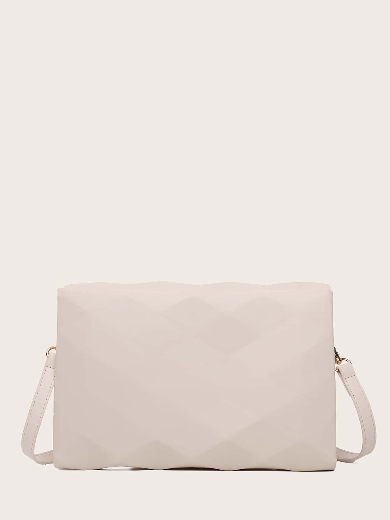 Minimalist Flap Crossbody Bag