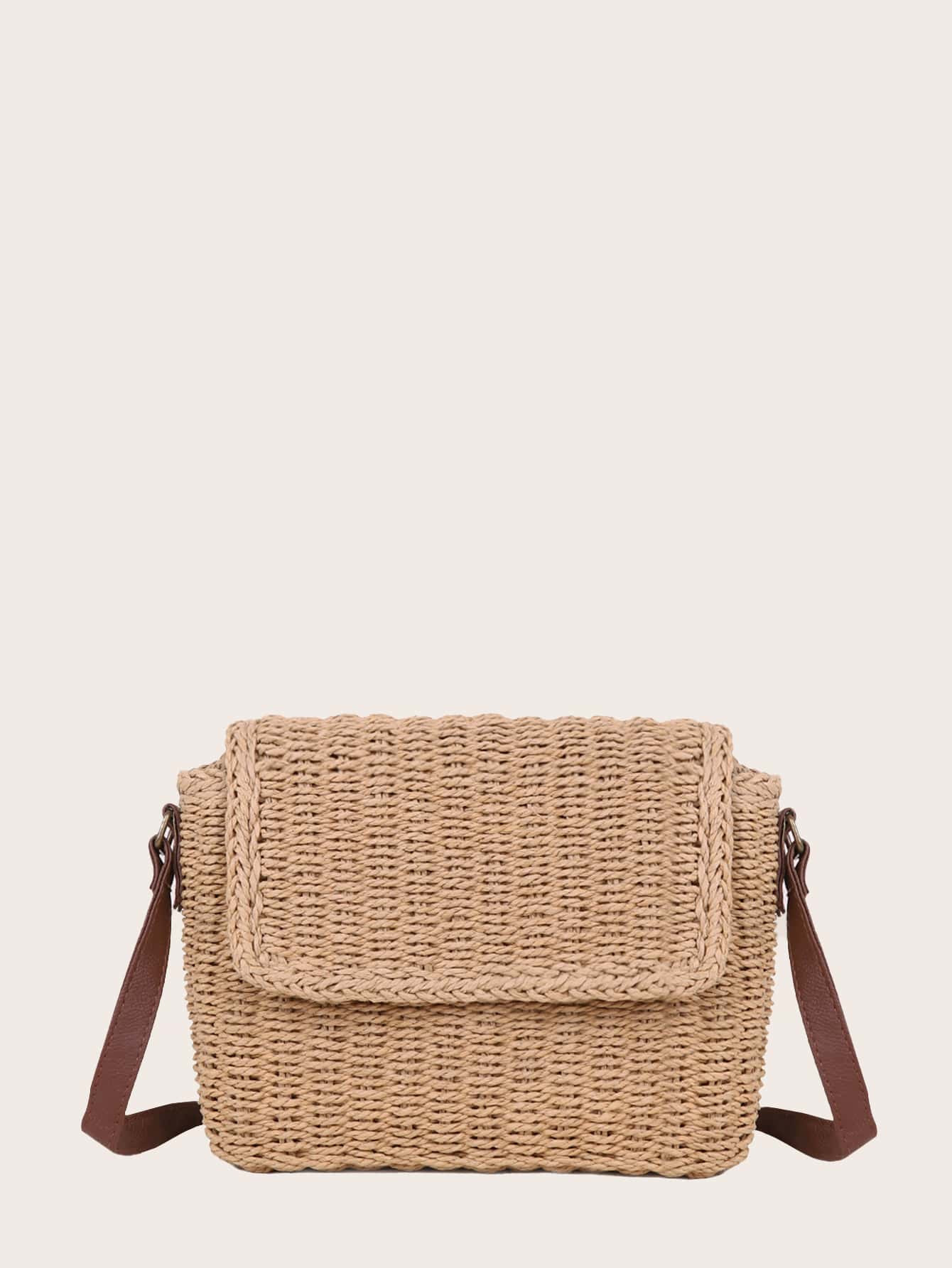 Woven Crossbody Bag