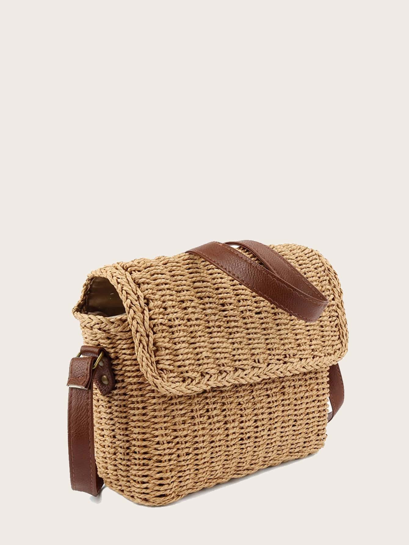 Woven Crossbody Bag