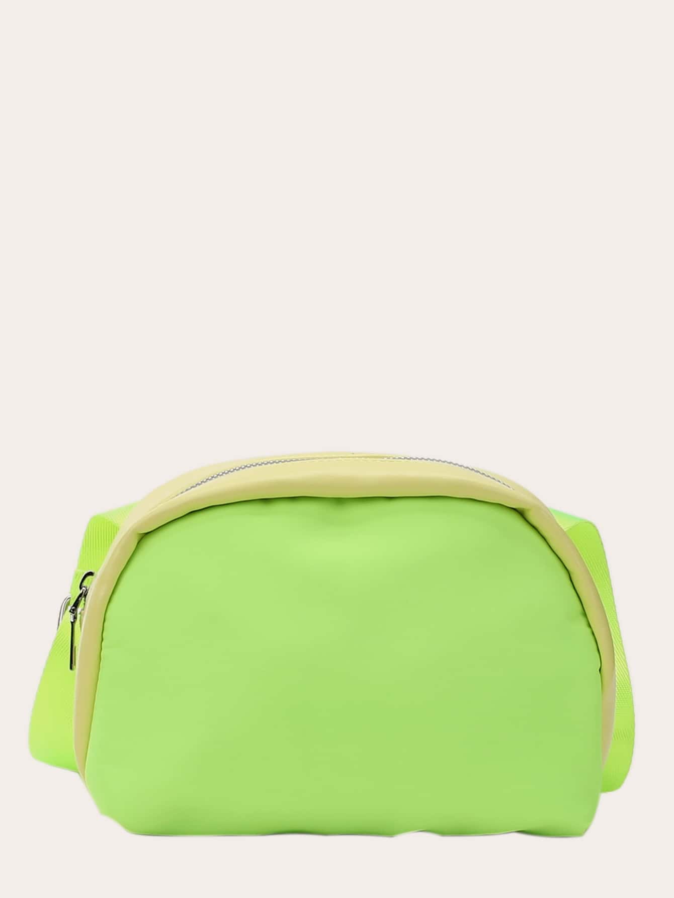 Neon Lime Crossbody Bag