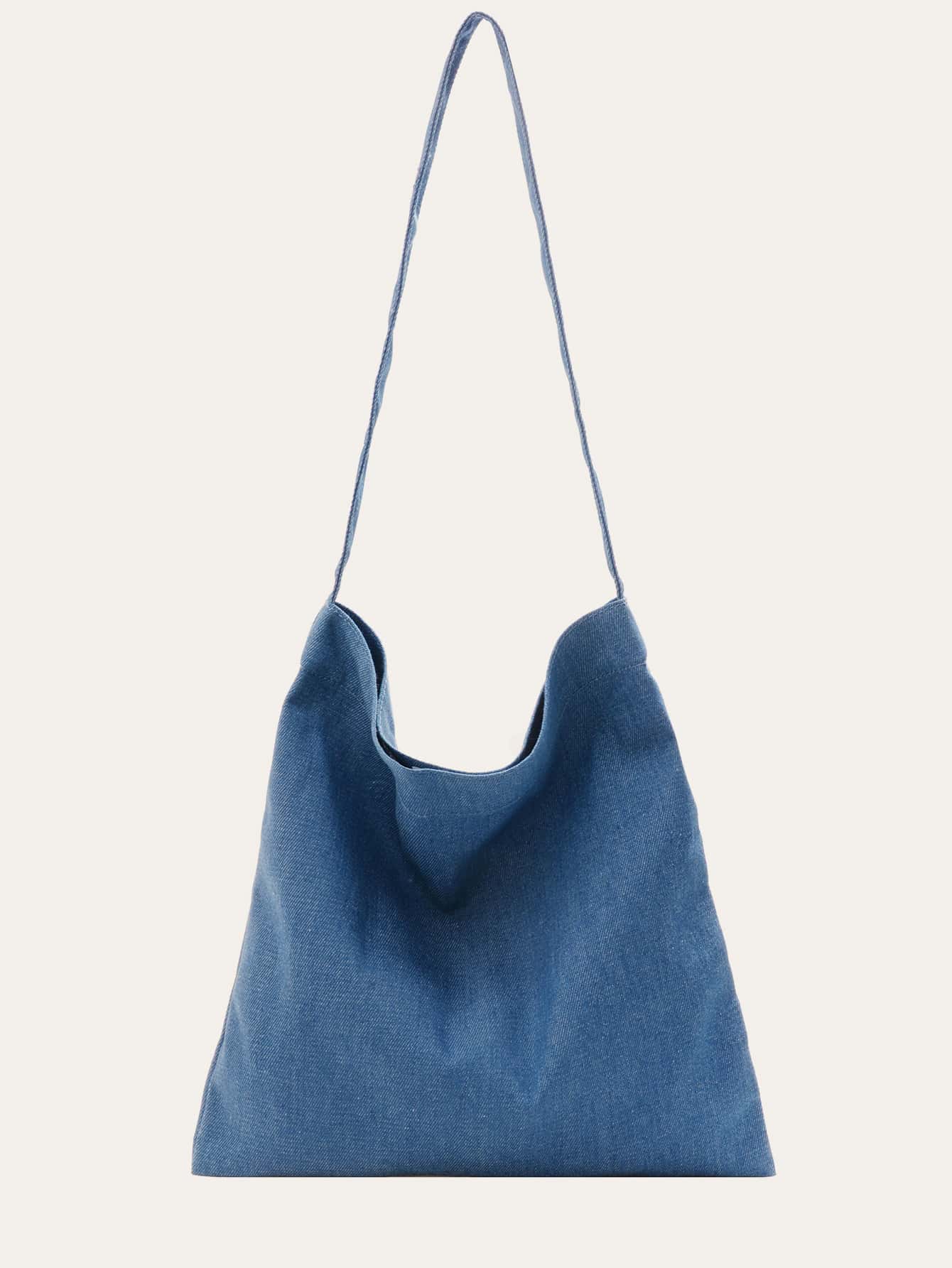 Denim Crossbody Bag