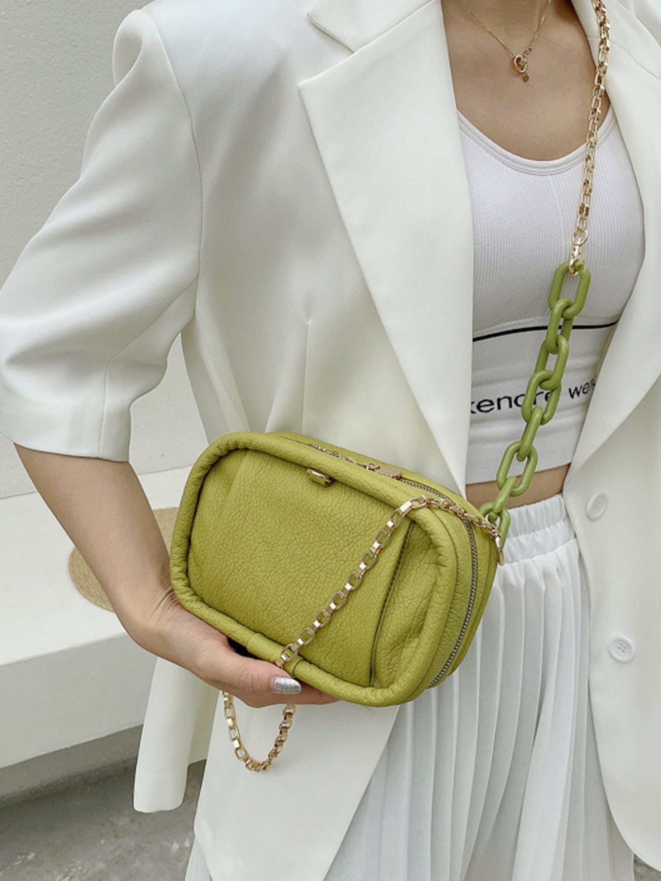 Minimalist Chain Crossbody Bag