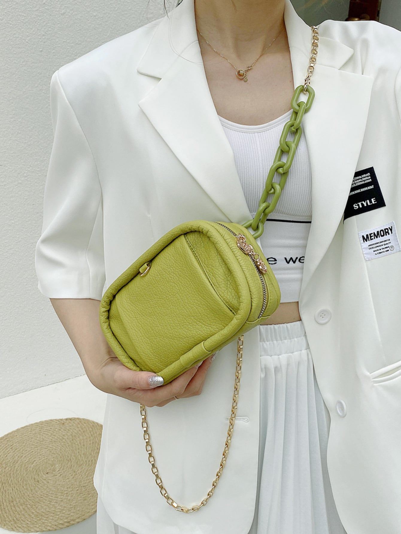 Minimalist Chain Crossbody Bag