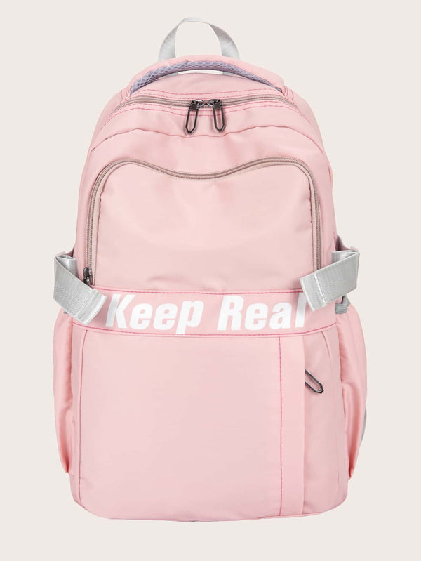 Letter Graphic Backpack