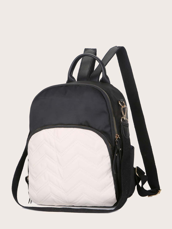 Color Block Backpack