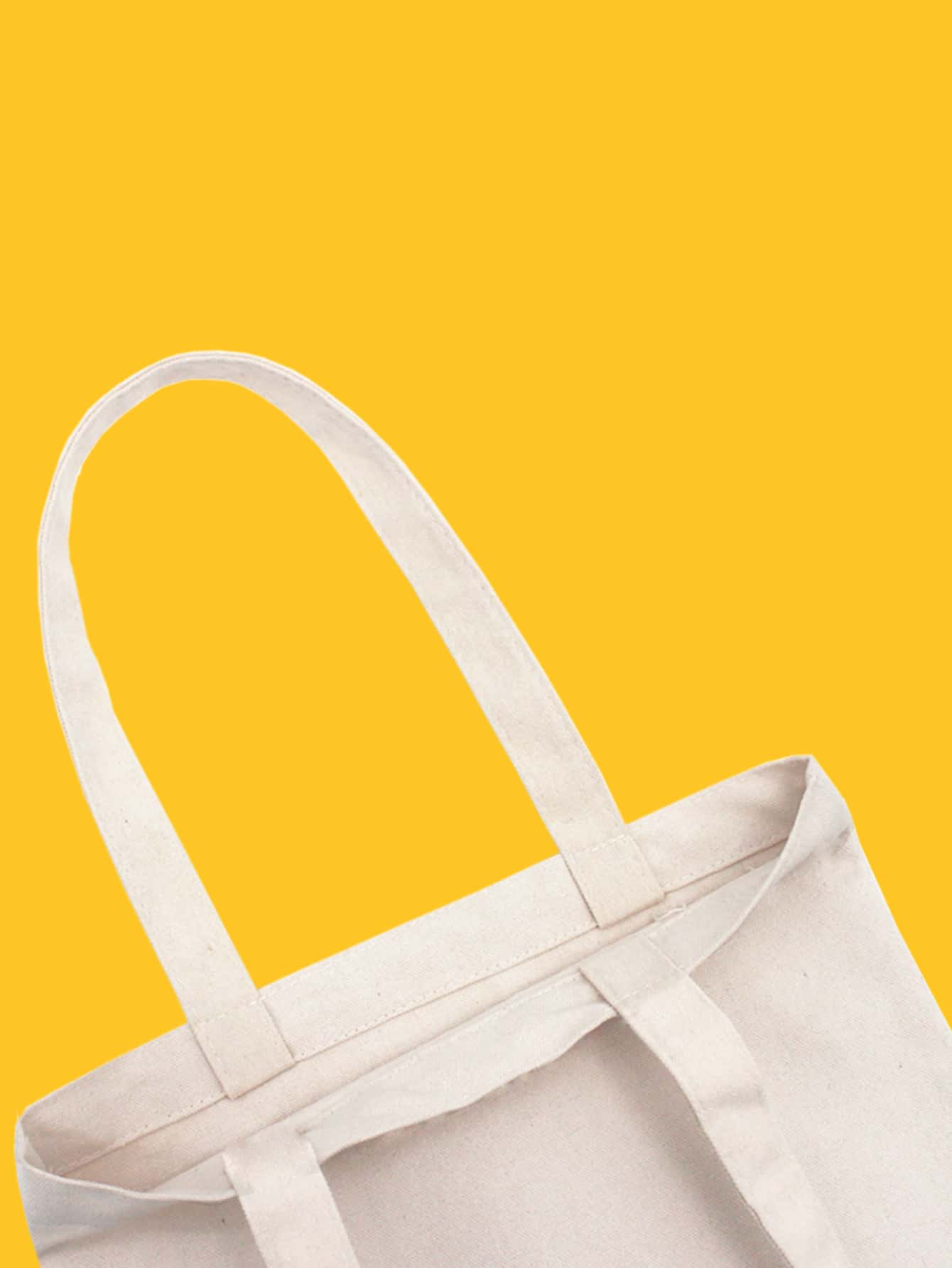 Minimalist Figure Graphic Shopper Bag