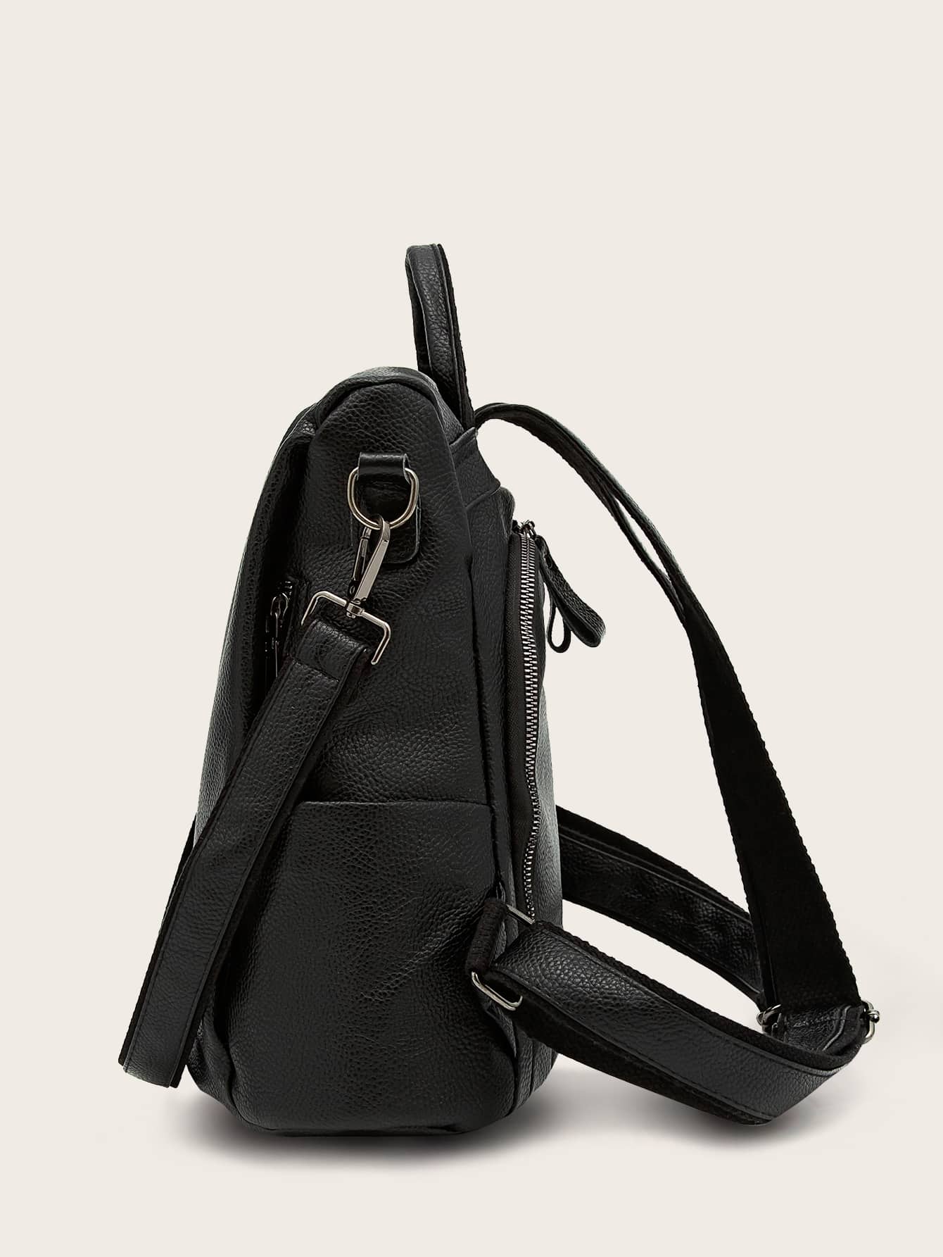 Anti-theft Backpack With Detachable Strap