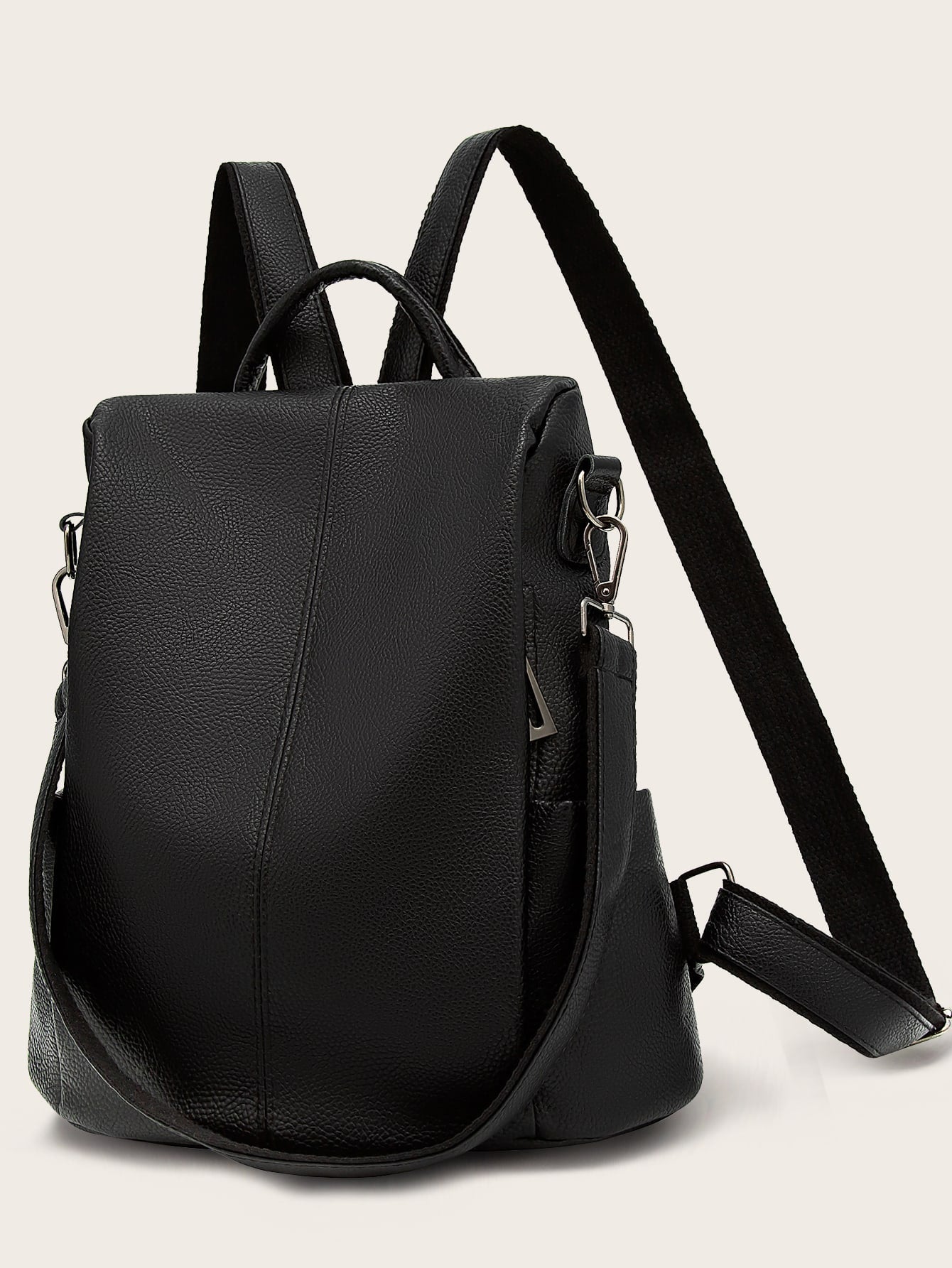 Anti-theft Backpack With Detachable Strap