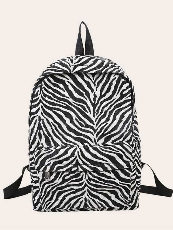 Zebra Striped Classic Backpack