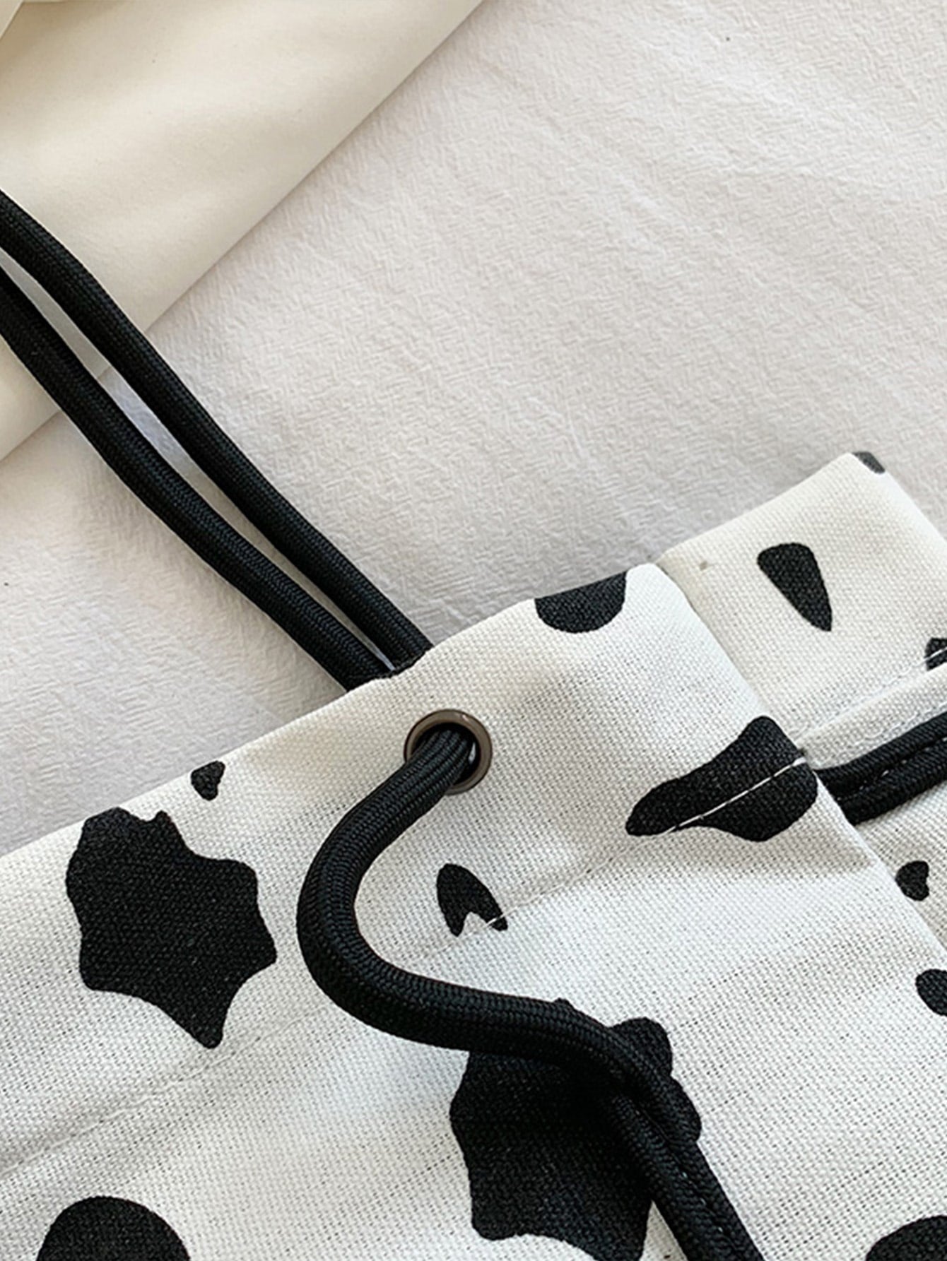 Cow Pattern Large Capacity Tote Bag