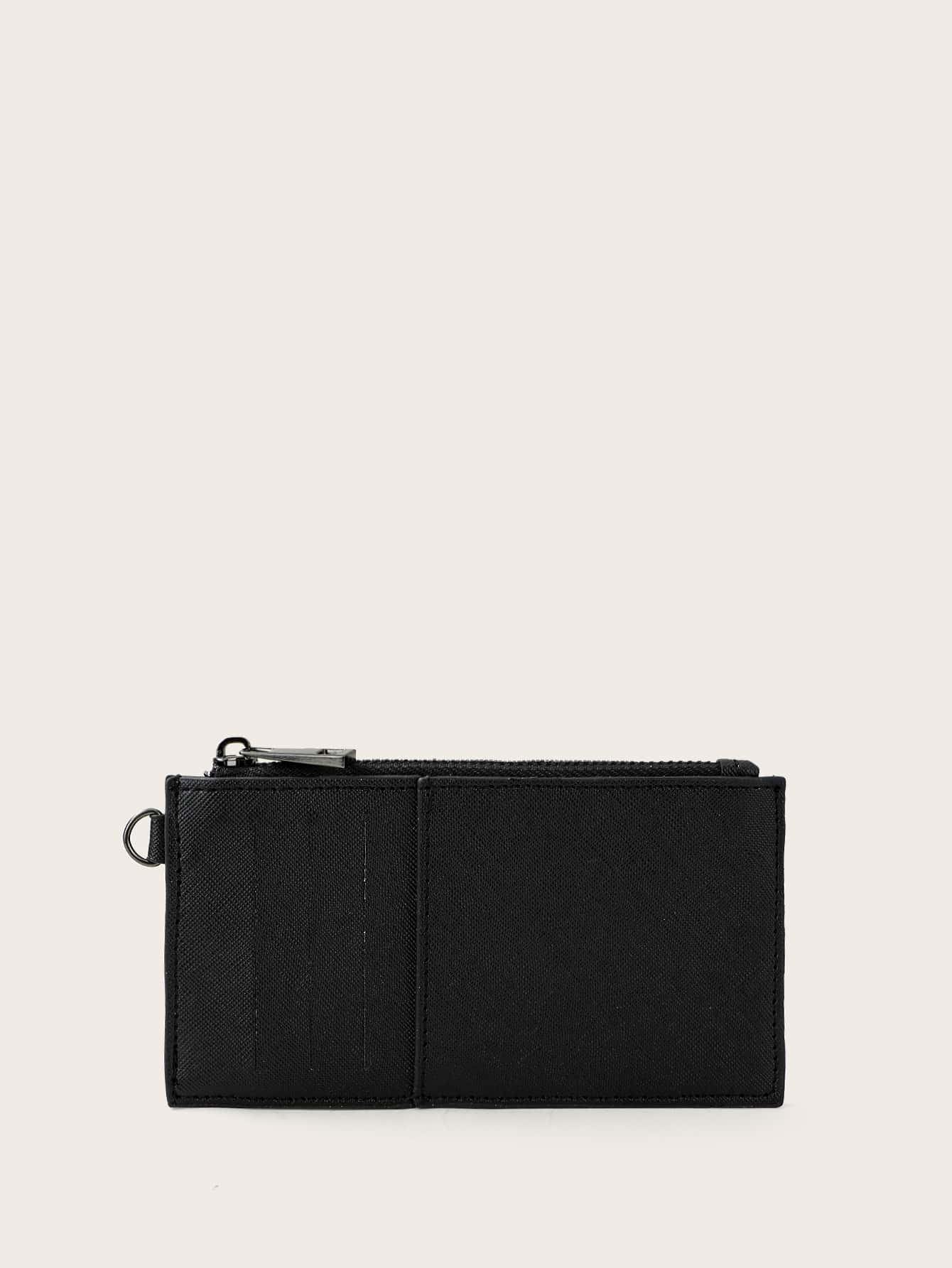 Minimalist Zipper Card Holder