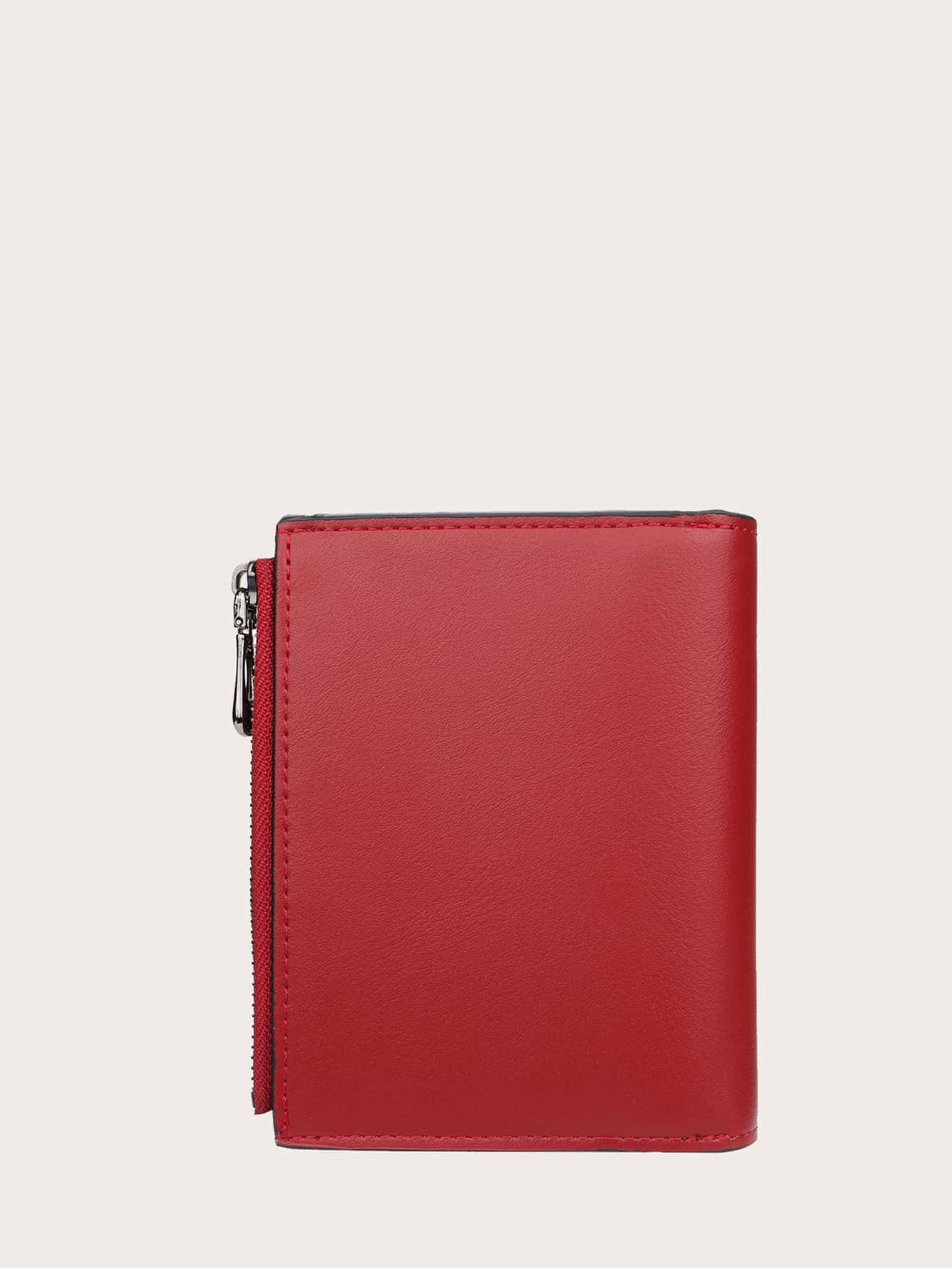 Letter Graphic Small Wallet