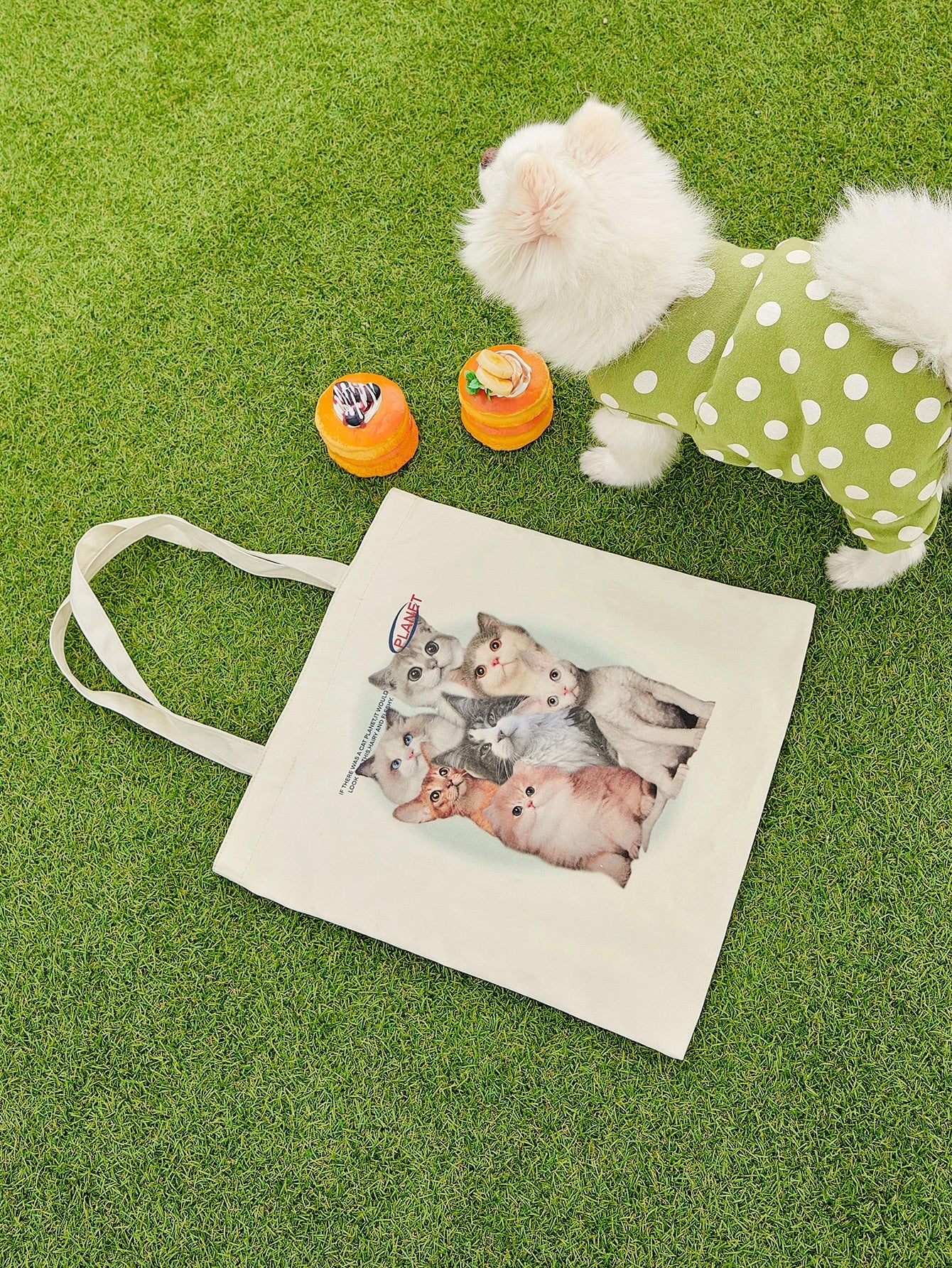 DAZY Cat Graphic Shopper Bag