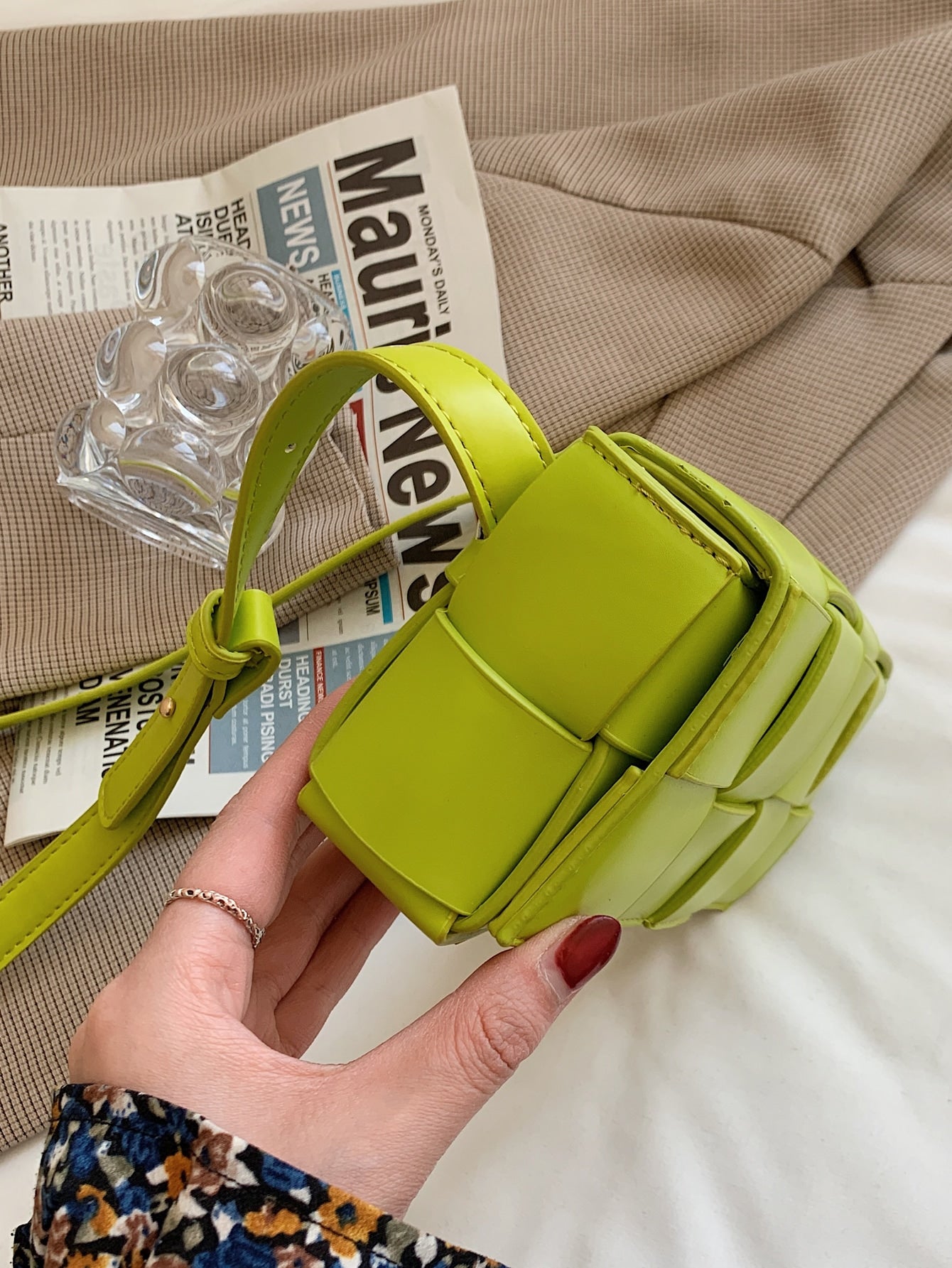 Braided Design Belt Bag