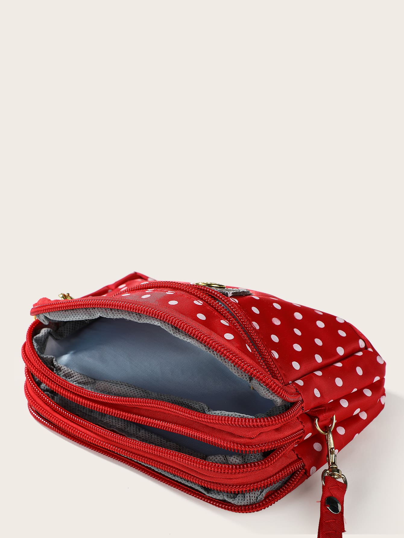 Polka Dot Clutch Bag