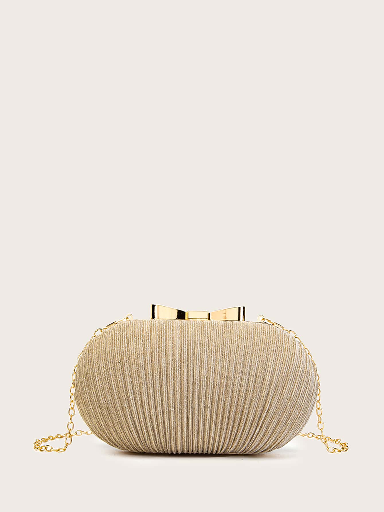 Pleated Box Bag