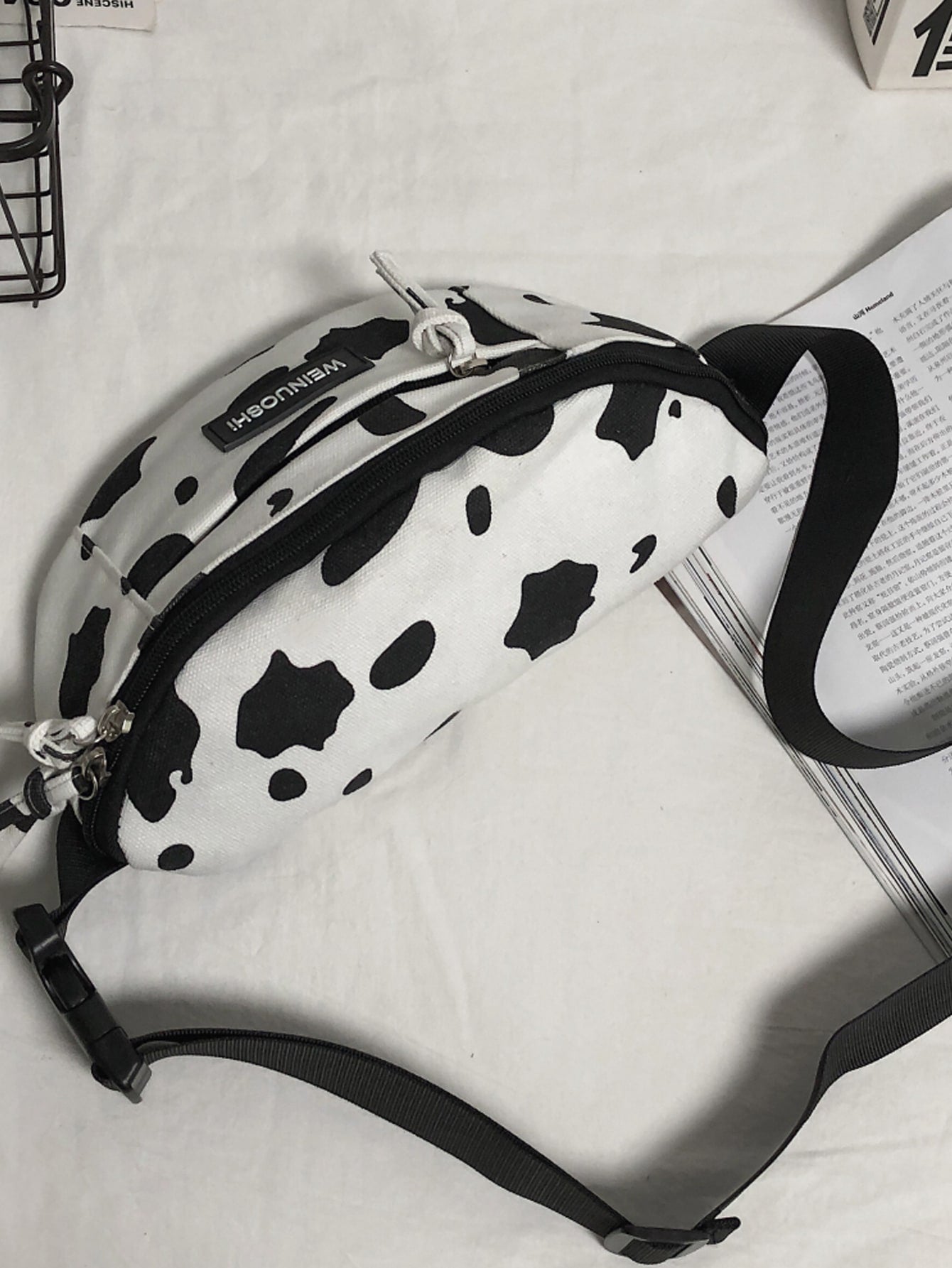 Cow Pattern Fanny Pack