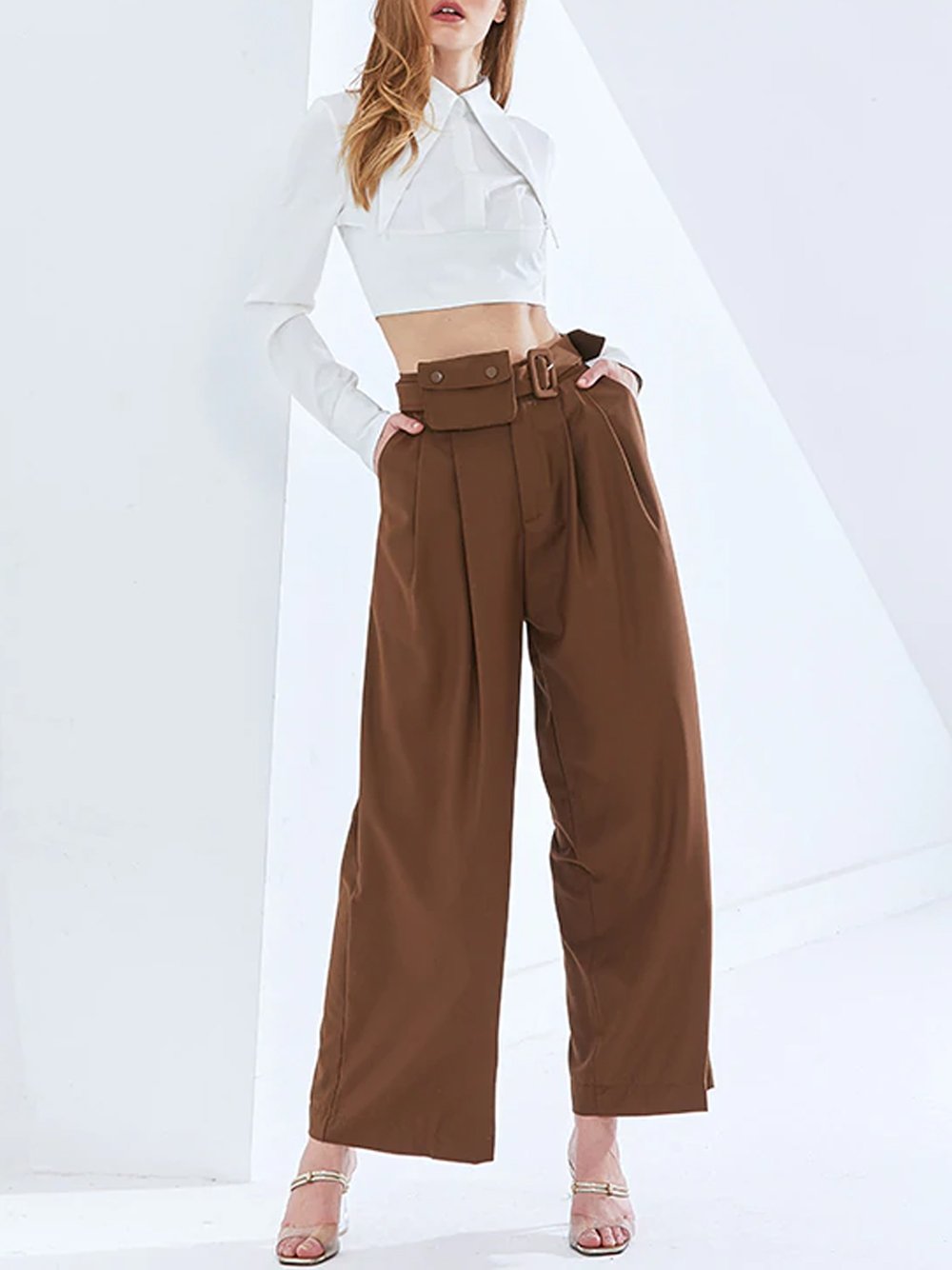 MAEVE Trousers w Pouch Belt
