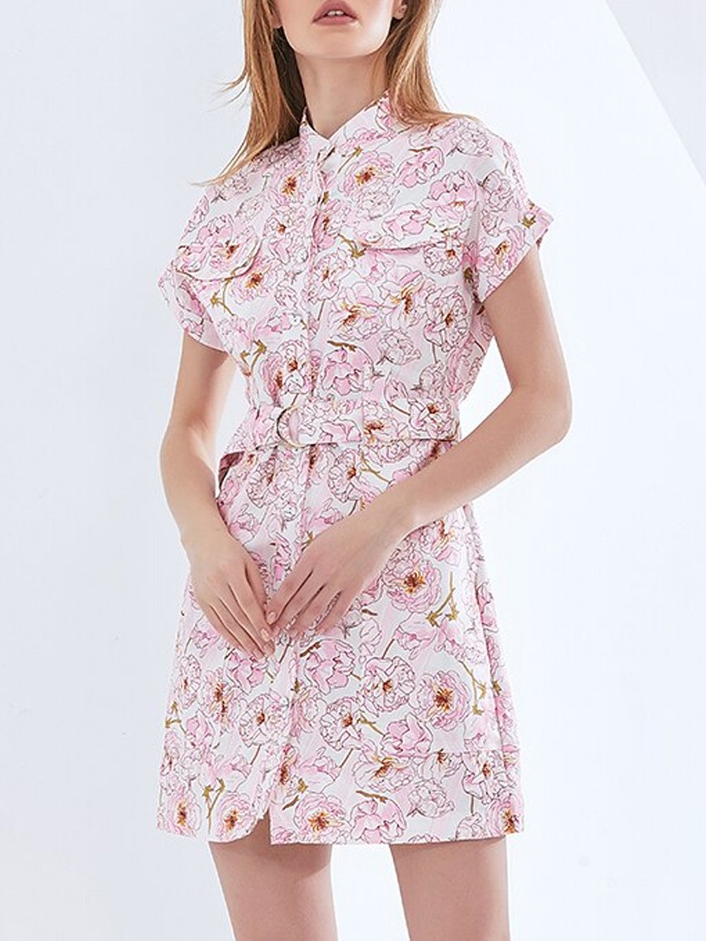ELSIE Floral Mini Dress