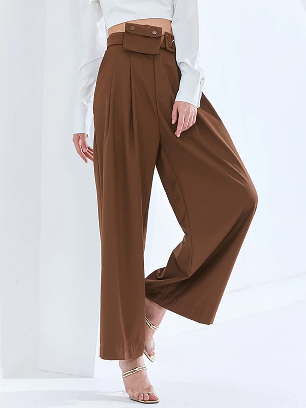 MAEVE Trousers w Pouch Belt