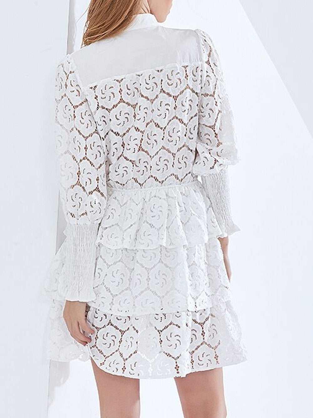 ELEANOR Embroidery Mini Dress