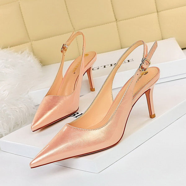 Said and Done Slingback Heels