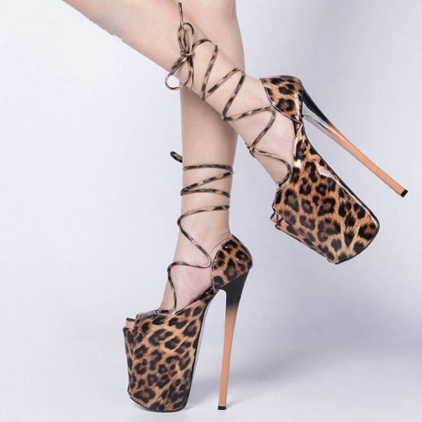 Hear Me Roar Platformed Heeled Sandal