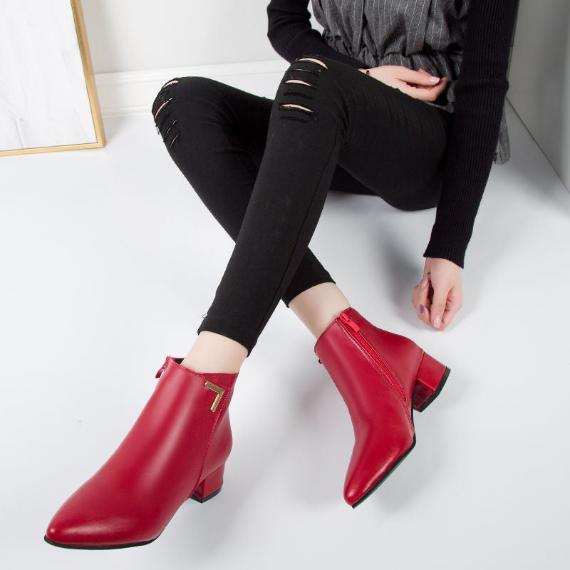 Very First Page Ankle Boots