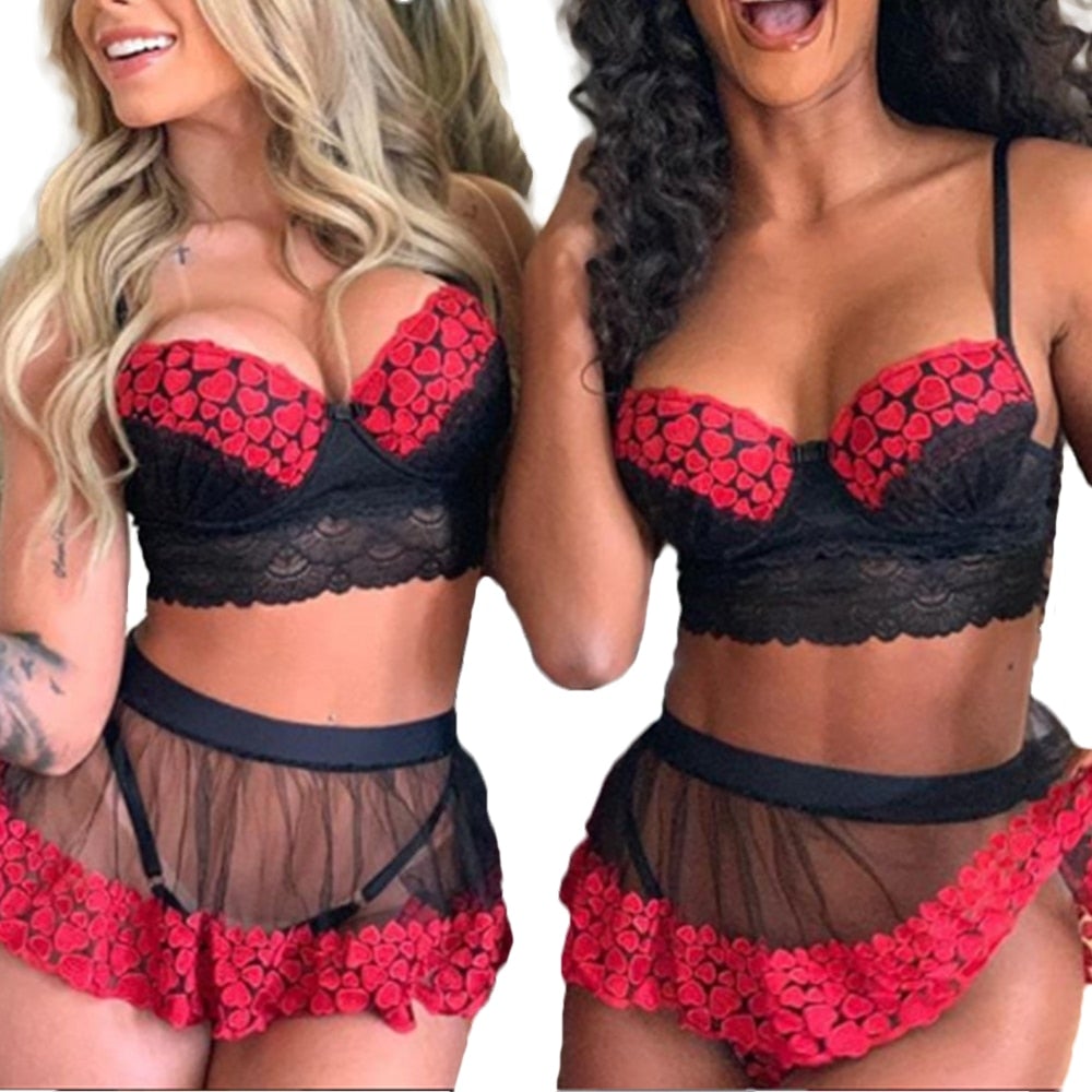 Kiss And Wink Lingerie Sets