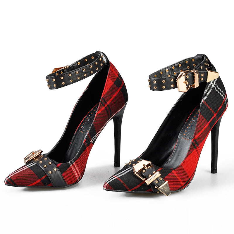 Lock The Wild Side Heeled Shoes