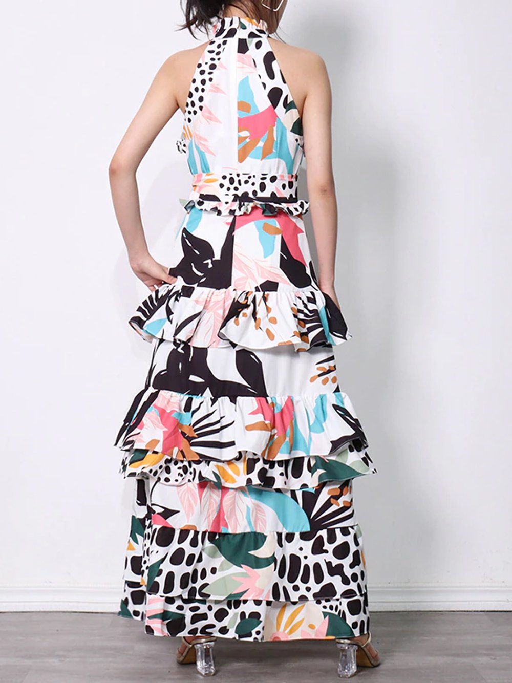 DESSELE Printed Maxi Dress