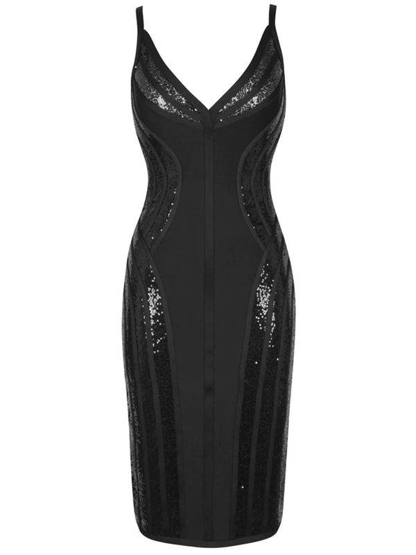 UDDE Sequins Bandage Dress