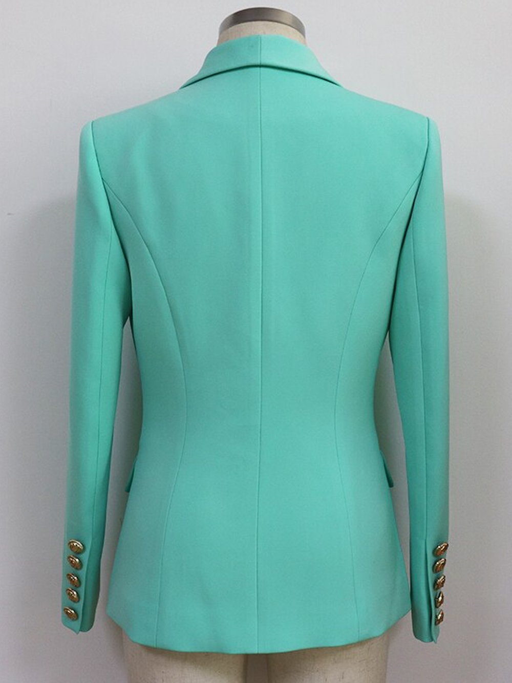 Oversized Double Breasted Mint Blazer